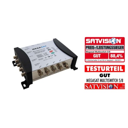 Multischalter MS 5/8 UHD Quad-tauglich