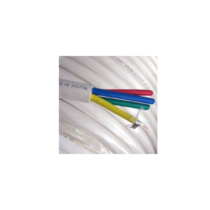 50m Koaxkabel QUAD 7mm abgerollt >90 db