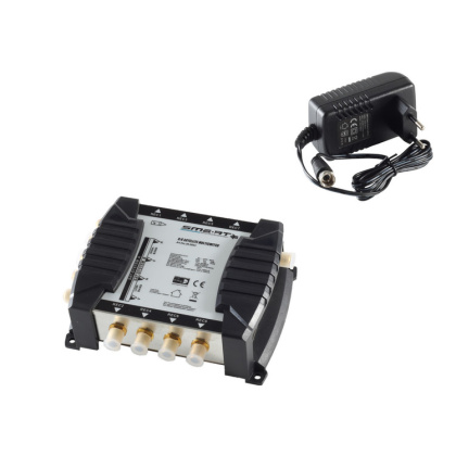 Multischalter ECO 9/8 UHD Gold externes Netzteil