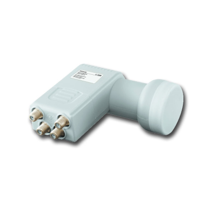 Quad LNB 0,1dB 60dB-Verstärkung UHD