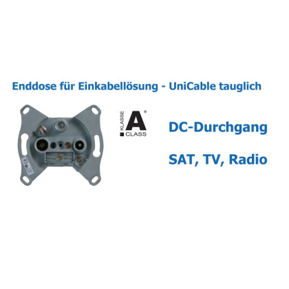 Polytron DS 10 Satenddose 3 fach Unicable