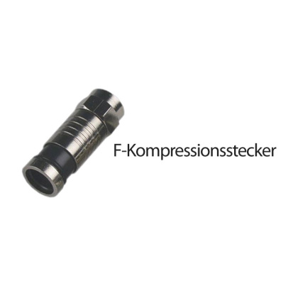 F-Kompressionsstecker RG6 7mm