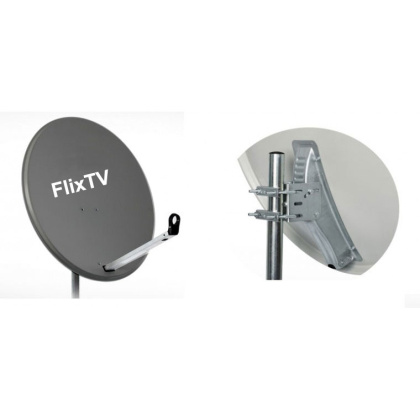 Satmedia Click/Clack 100cm Dunkelgrau