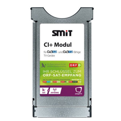 ORF HD Cardless Combi CAM 1.2/1.3/1.4 CI+ Modul (ORF Karte integriert für SAT und DVB-T2)