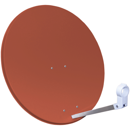 Sat-Line Sat Antenne 60cm Ziegelrot