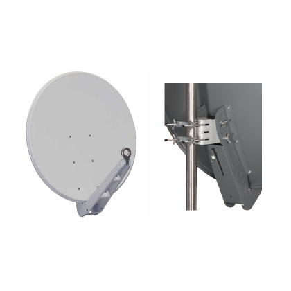 Gibertini Profi OP SE Alu Spiegel 100 cm Hellgrau