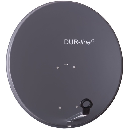 D-Line ALU Spiegel 80 cm Dunkelgrau